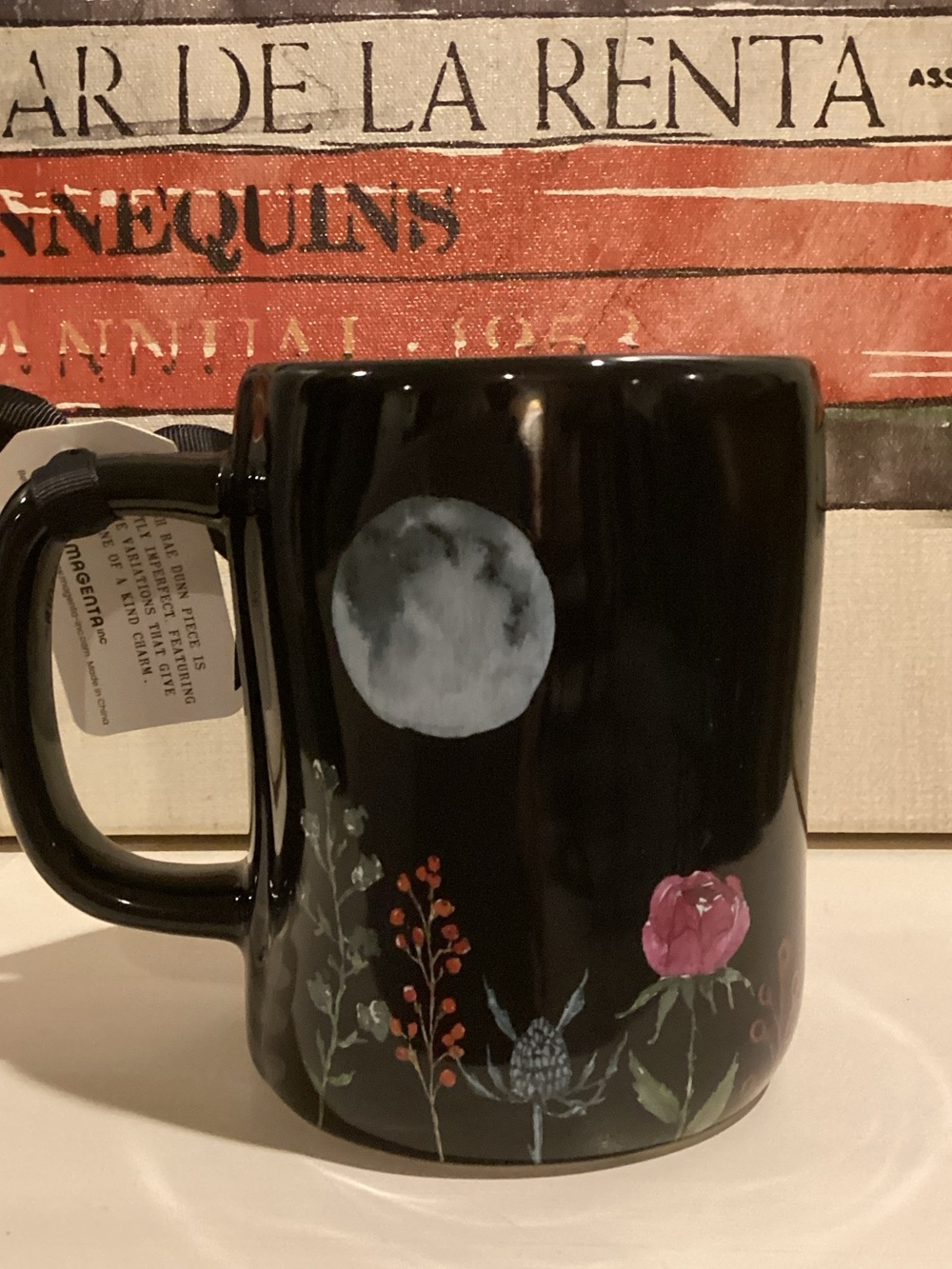 Rae Dunn Caffeine & Curses Halloween Coffee Mug 🌙 - Picture 2 of 3